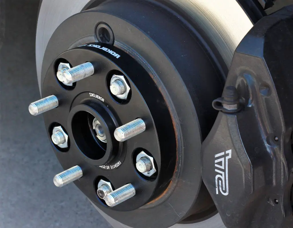 Subaru WRX wheel spacers